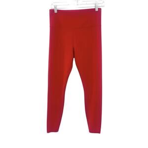 Athleta Leggings Womens Medium Red Ultra High Rise Elation Tight Yoga Workout